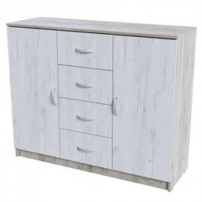 Комод КМ 555-М Спальня Басса Дуб крафт в Ноябрьске - noyabrsk.mebel-tymen.ru | фото