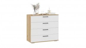 Комод «Нео» Дуб Крафт золотой, Белый в Ноябрьске - noyabrsk.mebel-tymen.ru | фото