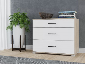 Комод Victor Сонома-Белый в Ноябрьске - noyabrsk.mebel-tymen.ru | фото