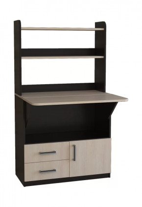 Компьютерный стол СП-1 Венге/Дуб молочный в Ноябрьске - noyabrsk.mebel-tymen.ru | фото