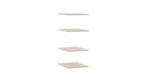 Комплект полок Яблоня Беллуно в Ноябрьске - noyabrsk.mebel-tymen.ru | фото