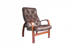 Кресло Аристократ замша legion chocolate в Ноябрьске - noyabrsk.mebel-tymen.ru | фото