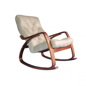 Кресло качалка Гранд замша Legion mocca в Ноябрьске - noyabrsk.mebel-tymen.ru | фото