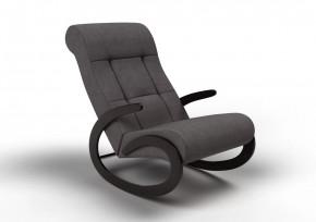 Кресло-качалка Мальта ткань галька в Ноябрьске - noyabrsk.mebel-tymen.ru | фото