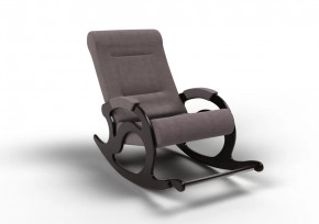 Кресло-качалка Тироль ткань галька в Ноябрьске - noyabrsk.mebel-tymen.ru | фото