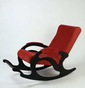 Кресло-качалка Тироль ткань-Терракот в Ноябрьске - noyabrsk.mebel-tymen.ru | фото