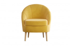 Кресло Комо Модель 005 Велюр Ультра Мустард в Ноябрьске - noyabrsk.mebel-tymen.ru | фото