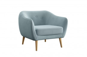 Кресло Ланкастер 1кр СК Модель 066 Велюр Ультра Слэйт в Ноябрьске - noyabrsk.mebel-tymen.ru | фото