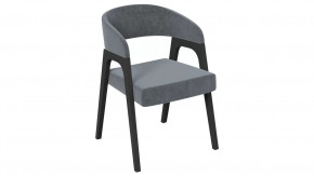 Кресло «Техас 1» Черное дерево, тк. №219 Велюр Jercy graphite в Ноябрьске - noyabrsk.mebel-tymen.ru | фото