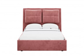 Кровать 1400 Эстер 311 Велюр Ультра коралл в Ноябрьске - noyabrsk.mebel-tymen.ru | фото