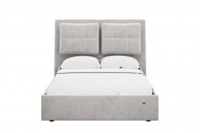 Кровать 1400 Эстер 311 Велюр Ультра Смог в Ноябрьске - noyabrsk.mebel-tymen.ru | фото