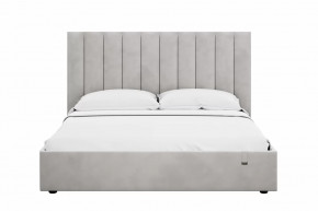 Кровать 1800 Ингрид 312 Велюр Ультра Смог в Ноябрьске - noyabrsk.mebel-tymen.ru | фото