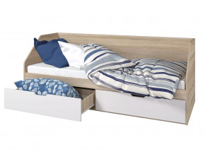 Кровать 800 2 ящика Анталия Белый в Ноябрьске - noyabrsk.mebel-tymen.ru | фото