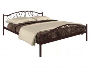 Кровать Ангелина Plus коричневая в Ноябрьске - noyabrsk.mebel-tymen.ru | фото