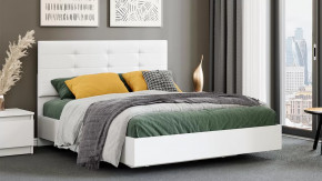 Кровать «Бетта» Тип 3 Белый снег, Белый в Ноябрьске - noyabrsk.mebel-tymen.ru | фото