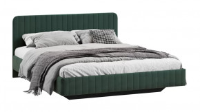 Кровать без ПМ «Шелли» Тип 1 (без подъемного механизма) Велюр Confetti Deep forest в Ноябрьске - noyabrsk.mebel-tymen.ru | фото