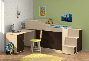 Кровать-чердак Дюймовочка-3 в Ноябрьске - noyabrsk.mebel-tymen.ru | фото