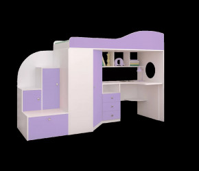 Кровать-чердак Кадет 1 Ярофф в Ноябрьске - noyabrsk.mebel-tymen.ru | фото