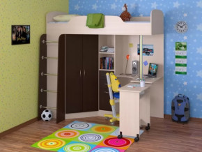 Кровать-чердак Теремок-1 в Ноябрьске - noyabrsk.mebel-tymen.ru | фото