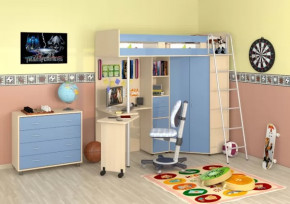 Кровать-чердак Теремок-М85 в Ноябрьске - noyabrsk.mebel-tymen.ru | фото