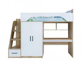 Кровать-чердак Тея Ясень Ярофф в Ноябрьске - noyabrsk.mebel-tymen.ru | фото