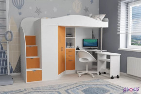 Кровать-чердак Юниор 4 Ярофф в Ноябрьске - noyabrsk.mebel-tymen.ru | фото