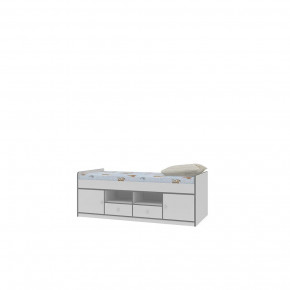 Кровать Дельта-Сильвер 19.01 в Ноябрьске - noyabrsk.mebel-tymen.ru | фото