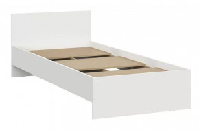 Кровать  Денвер 0,9х2,0 SAFE Белый в Ноябрьске - noyabrsk.mebel-tymen.ru | фото