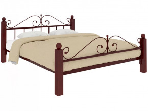 Кровать Диана Lux plus коричневая в Ноябрьске - noyabrsk.mebel-tymen.ru | фото