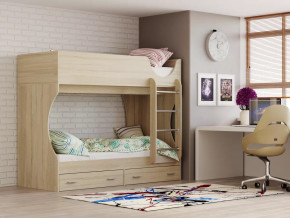 Кровать двухъярусная Д2 в Ноябрьске - noyabrsk.mebel-tymen.ru | фото