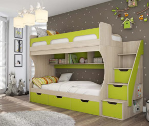 Кровать двухъярусная "Киви" №1 в Ноябрьске - noyabrsk.mebel-tymen.ru | фото
