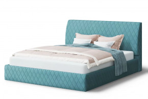 Кровать Хилтон, 2000*1200 мм, бирюзовый в Ноябрьске - noyabrsk.mebel-tymen.ru | фото