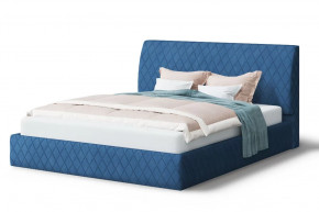 Кровать Хилтон, 2000*1600 мм, синий в Ноябрьске - noyabrsk.mebel-tymen.ru | фото