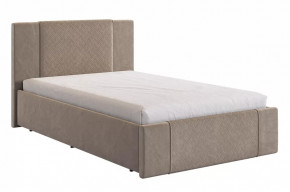 Кровать (каркас) Хлоя 120х200 см латте (велюр) в Ноябрьске - noyabrsk.mebel-tymen.ru | фото
