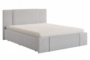 Кровать (каркас) Хлоя 160х200 см галька (велюр) в Ноябрьске - noyabrsk.mebel-tymen.ru | фото