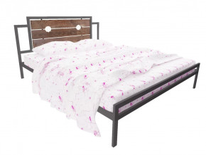 Кровать Инесса черная в Ноябрьске - noyabrsk.mebel-tymen.ru | фото