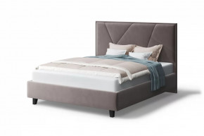 Кровать Ингрид, 1200*2000 мм, на опорах, кофе в Ноябрьске - noyabrsk.mebel-tymen.ru | фото