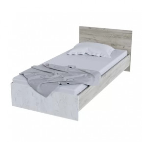 Кровать КР 554 Спальня Басса Дуб крафт в Ноябрьске - noyabrsk.mebel-tymen.ru | фото