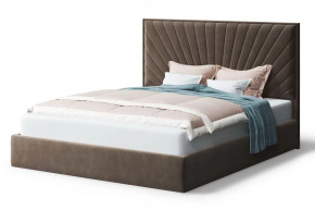 Кровать Леона, 2000*1800 мм, коричневый в Ноябрьске - noyabrsk.mebel-tymen.ru | фото