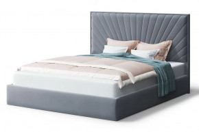 Кровать Леона, 2000*1800 мм, серый в Ноябрьске - noyabrsk.mebel-tymen.ru | фото