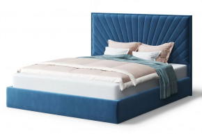 Кровать Леона, 2000*1800 мм, синий в Ноябрьске - noyabrsk.mebel-tymen.ru | фото