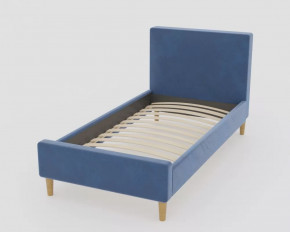 Кровать Линси 900 Синий в Ноябрьске - noyabrsk.mebel-tymen.ru | фото