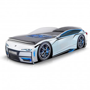 Кровать-машина Little Kiddy с объемным бампером в Ноябрьске - noyabrsk.mebel-tymen.ru | фото