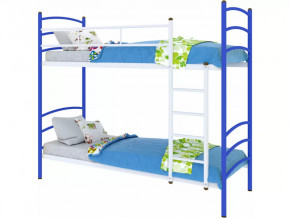 Кровать Милана duo синяя в Ноябрьске - noyabrsk.mebel-tymen.ru | фото