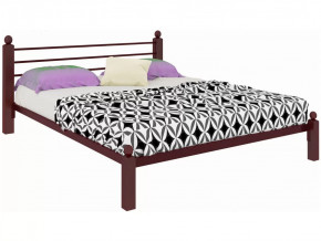 Кровать Милана Lux коричневая в Ноябрьске - noyabrsk.mebel-tymen.ru | фото