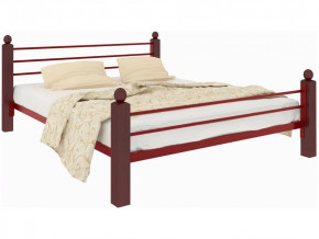 Кровать Милана Lux Plus красная в Ноябрьске - noyabrsk.mebel-tymen.ru | фото