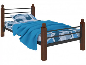 Кровать Милана мини Lux Plus чёрная в Ноябрьске - noyabrsk.mebel-tymen.ru | фото