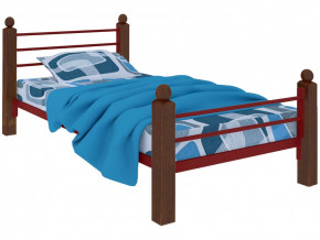 Кровать Милана мини Lux Plus красная в Ноябрьске - noyabrsk.mebel-tymen.ru | фото