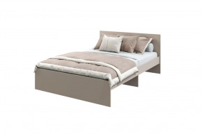 Кровать "МОНА" 2000*1400мм, (без матраса), ЛДСП кашемир (ламели) в Ноябрьске - noyabrsk.mebel-tymen.ru | фото