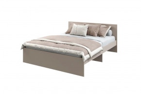 Кровать "МОНА" 2000*1600мм, (без матраса), ЛДСП кашемир (ламели) в Ноябрьске - noyabrsk.mebel-tymen.ru | фото